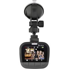 Cobra CCDC4488 Dash Cam Front And Rear Camera Including 16Gm Sd Card 