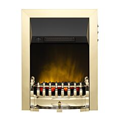 Dimplex BAL20BR Balmoral Inset Fire In Brass