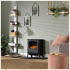 Dimplex BAR20 Bari Stove Fire In Black 