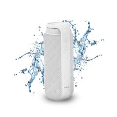 Hama 00188201 Bluetooth "Pipe 2.0" Loudspeaker, Waterproof, 24 W, White 