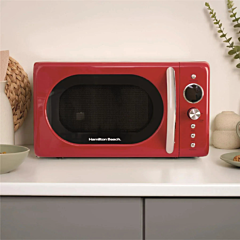 Hamilton Beach HB70H20R Retro 700Watt Microwave 