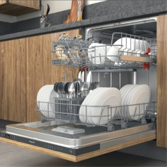 Hotpoint H2IHKD526UK Full Size Dishwasher - White - 14 Place Settings