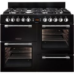 Leisure CK100F232K Cookmaster 100Cm Dual Fuel Range Cooker In Black