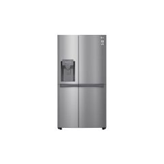 LG GSL480PZXV American Style Fridge Freezer - Shiny Steel 
