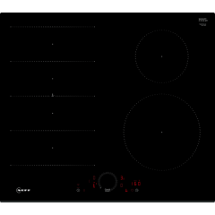 Neff T66FHE4L0 60cm Flex Induction Hob Twist Touch Control 1xFlex + 2 zones Extended Frying Sensor H