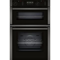 Neff U2ACH7AG7B N50 Built-In Electric Double Oven,With Pyrolytic Cleaning