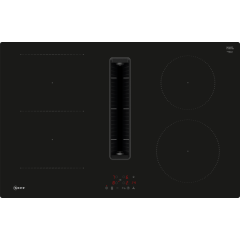 Neff V58NBS1L0 80cm Venting Hob Touch Control 4 x zones 1 Combi zone + Ventilation Auto-On fan 7.4kW