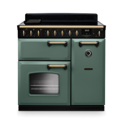 Rangemaster CLDL90EIPMGR/AB1 Classic Deluxe 90 Induction In Mineral Green 