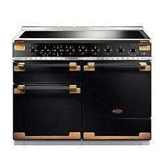 Rangemaster ELS110EIGB/BE Elise 110 Induction Gloss Black Antique Brass