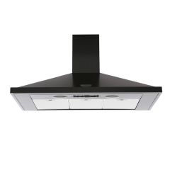 Rangemaster LEIHDC100BC/ 95670 RANGEMASTER 100CM HOOD BLACK CHROME