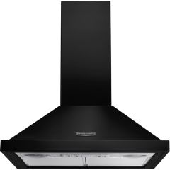 Rangemaster LEIHDC60BC/ 63090 Rangemaster 60Cm Hob Hood Black Chrome Badge