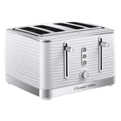 Russell Hobbs 24380 Russell Hobbs Inspire 4 Slice White Toaster