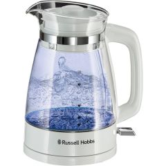 Russell Hobbs 26081 Classic Glass Kettle In White