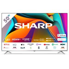 Sharp 4T-C50FP1KL2AB 50" 4K UHD Android Smart TV