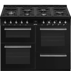 Smeg CX113GMBL 110Cm Concert Dual Fuel Range Cooker
