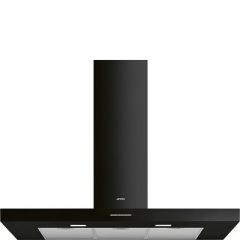 Smeg KBT110BL 110Cm Chimney Cooker Hood