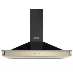 Stoves ST S1100 RICH CHIM RAIL B Richmond Chimney Cooker Hood In Cream 
