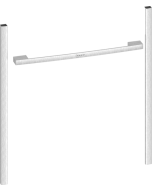 Neff Z9060MY0 Flex Design Kit, 60 Cm, For A Single Fullsize Oven & For A Compact Oven & Warming Draw