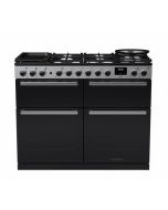 Rangemaster EDDLB110DFGBLK/CM1 110CmEdge Deluxe BCDual FuelRange CookerBlack (Glass)