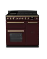 Rangemaster ESDL90EIPBOR/AB1 90CmEstel DeluxeinductionRange CookerBordeaux