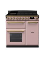 Rangemaster ESDL90EIPPPK/AB1 90CmEstel DeluxeinductionRange CookerPale Pink
