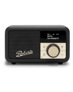 Roberts Radio REV-PETITE2BK Revival Petite2 DAB/DAB+/FM RDS Bluetooth, Rechargable battery, Alarm, T