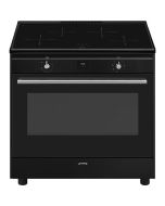 Smeg CX91IMBL 90Cm Concert Induction Range Cooker 