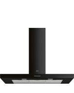 Smeg KBT110BL 110Cm Chimney Cooker Hood