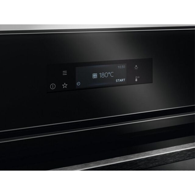 Aeg BPK748380B 59.5cm Built In Electric Single Oven - Black