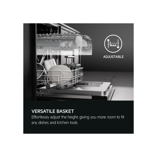 Aeg GT6200B2SNM 6000 SmartSelect Semi Integrated Dishwasher 60 cm 