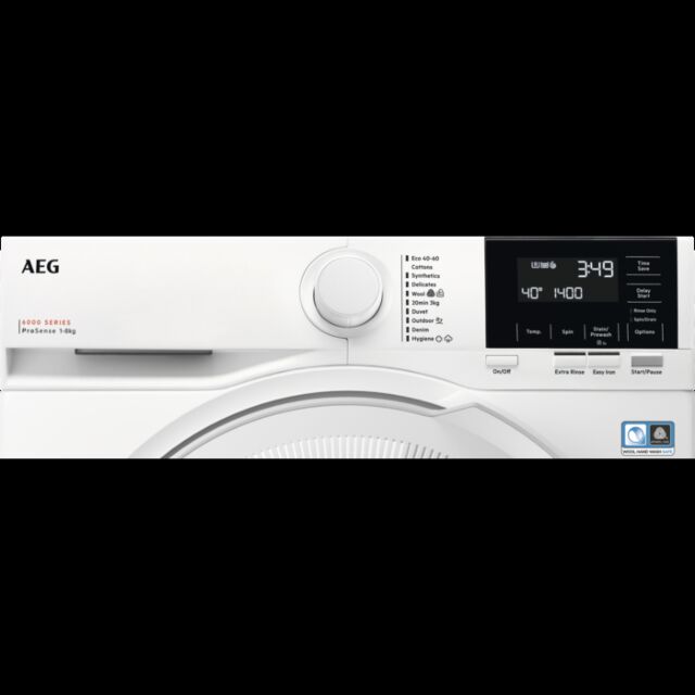AEG LFR61842B 8kg 1400 Spin Washing Machine - White