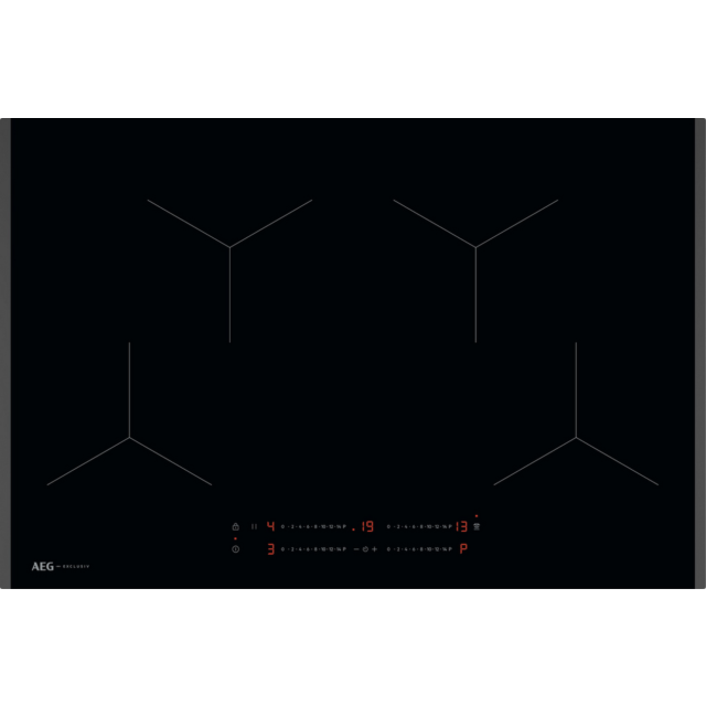 AEG SO84IA00FB 78cm Induction Hob Black