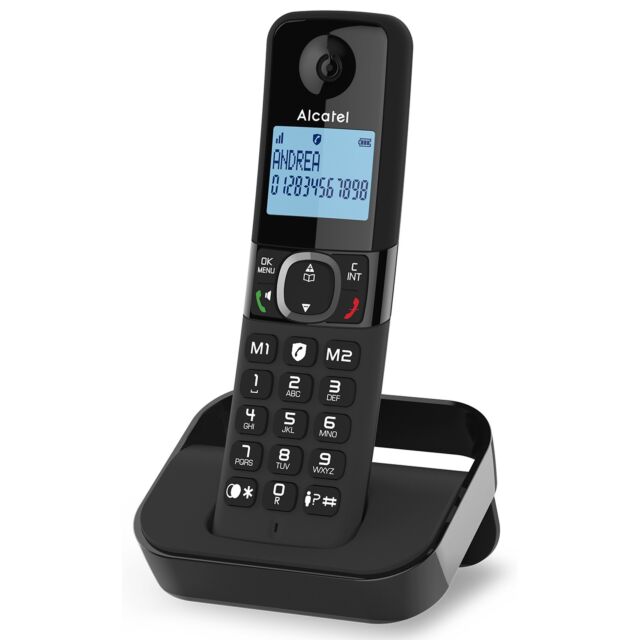 Alcatel ATL1423525 F860 Dect Twin Digital Router Ready Telephone