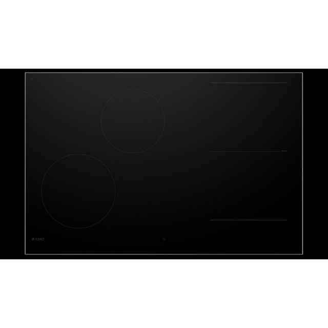 Asko HID824GC 80cm 4-Zone Induction Hob Black