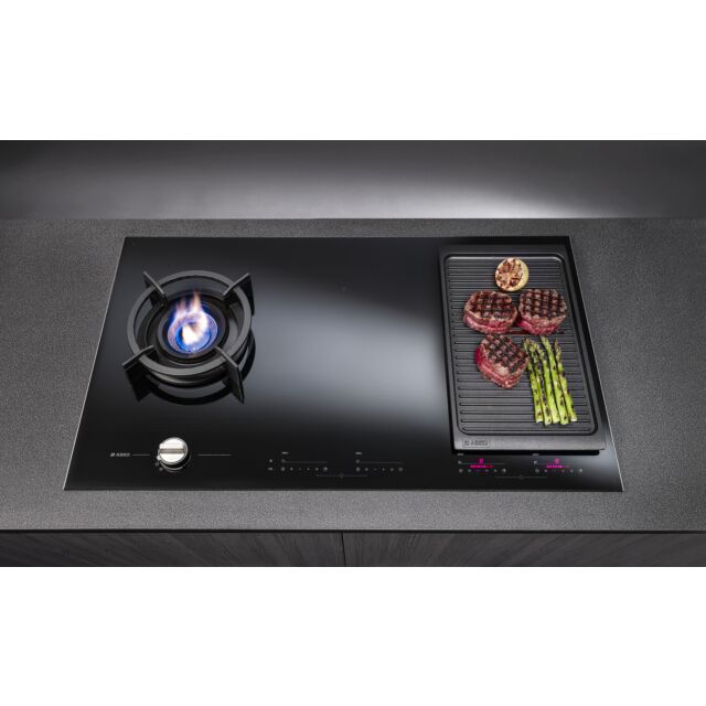 Asko HIG1995AB OCM8487B 93cm Induction Hob Black Glass