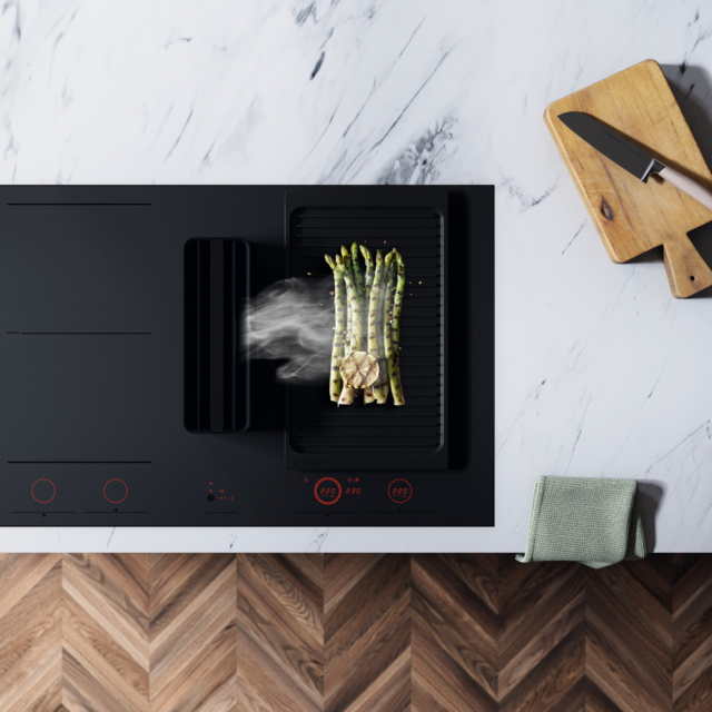 Asko HIHD854MM 90cm 4 Zone Induction Hob Black