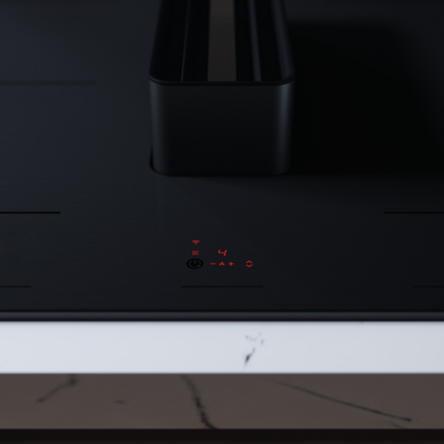 Asko HIHD854MM 90cm 4 Zone Induction Hob Black