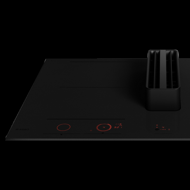 Asko HIHD854MM 90cm 4 Zone Induction Hob Black
