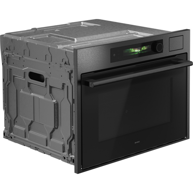 ASKO OCS64BSH 45cm Compact Oven with Steam Black Steel