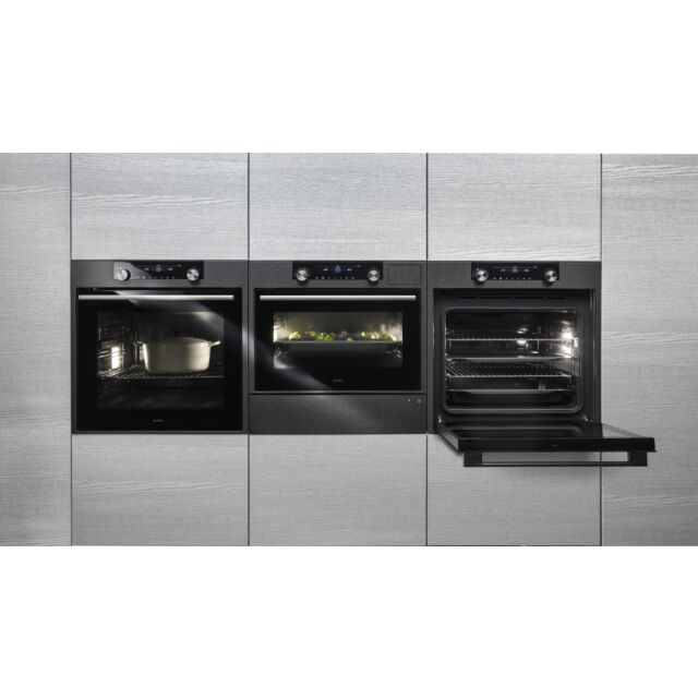 Asko OP8687B 59 5Cm Built In Electric Single Oven - Black Steel