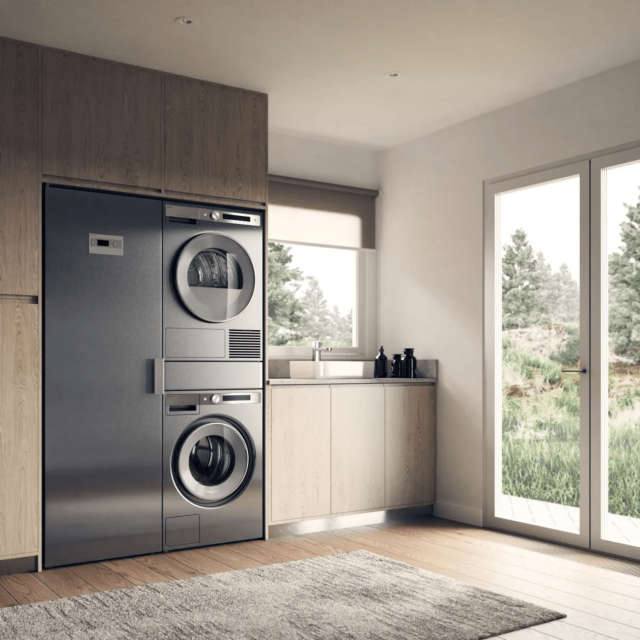 Asko T608HX_S_UK 8Kg Heat Pump Tumble Dryer - Stainless Steel