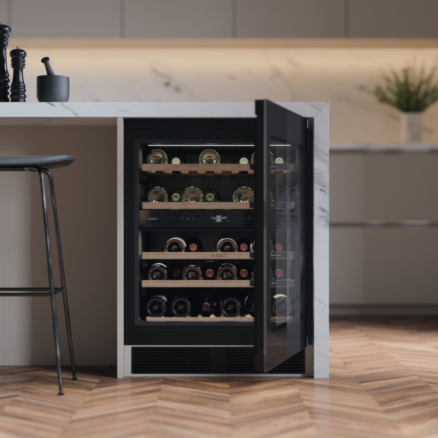 Asko WCN25842G 2 Zone Wine Cooler Black Model