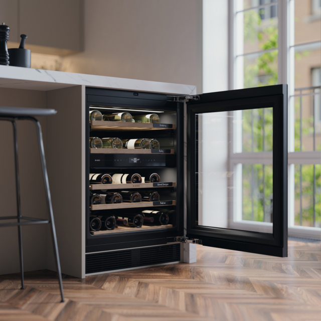 Asko WCN25842G 2 Zone Wine Cooler Black Model