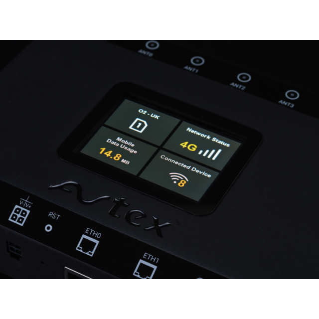 Avtex AMR104X 4G Router - Black