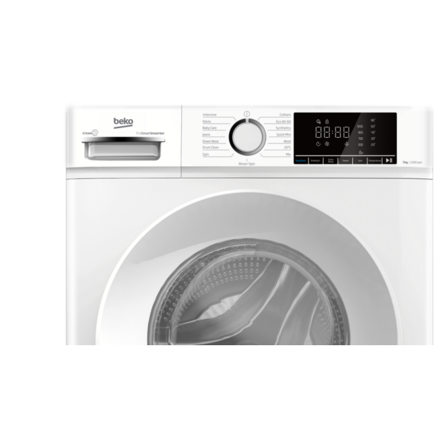 Beko BWC7121W 7kg 1200rpm Freestanding Washer White