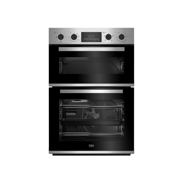 Beko CDFY22309X Built In Electric Double Oven - Stainless Steel