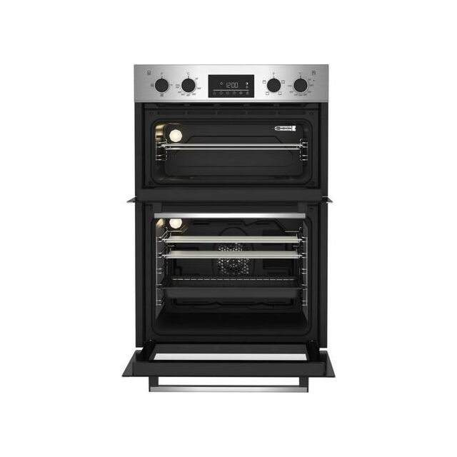 Beko CDFY22309X Built In Electric Double Oven - Stainless Steel
