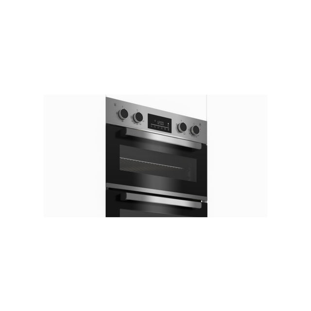 Beko CDFY22309X Built In Electric Double Oven - Stainless Steel