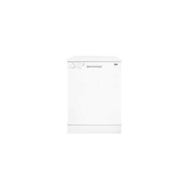 Beko DFN05320W Full Size Dishwasher - 13 Place Settings - White - 13 Settings