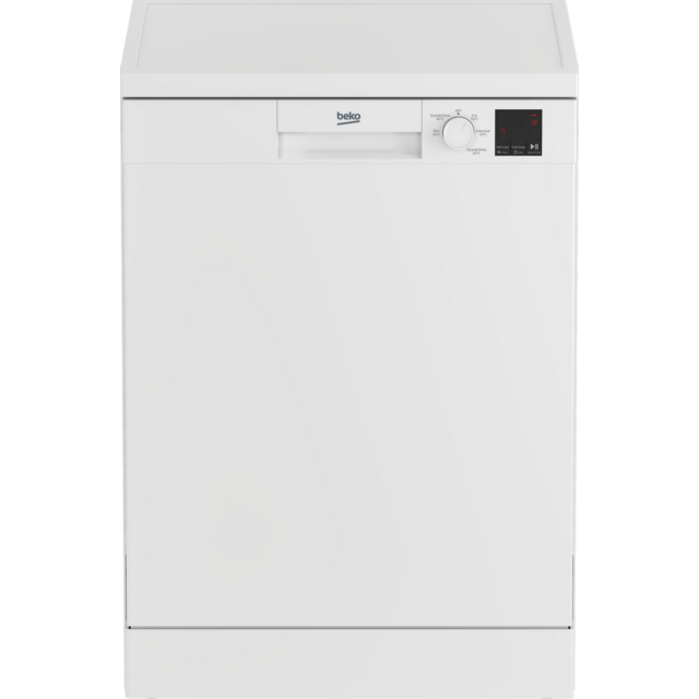 Beko DVN05C20W Full Size Dishwasher - White - A++ Energy Rated